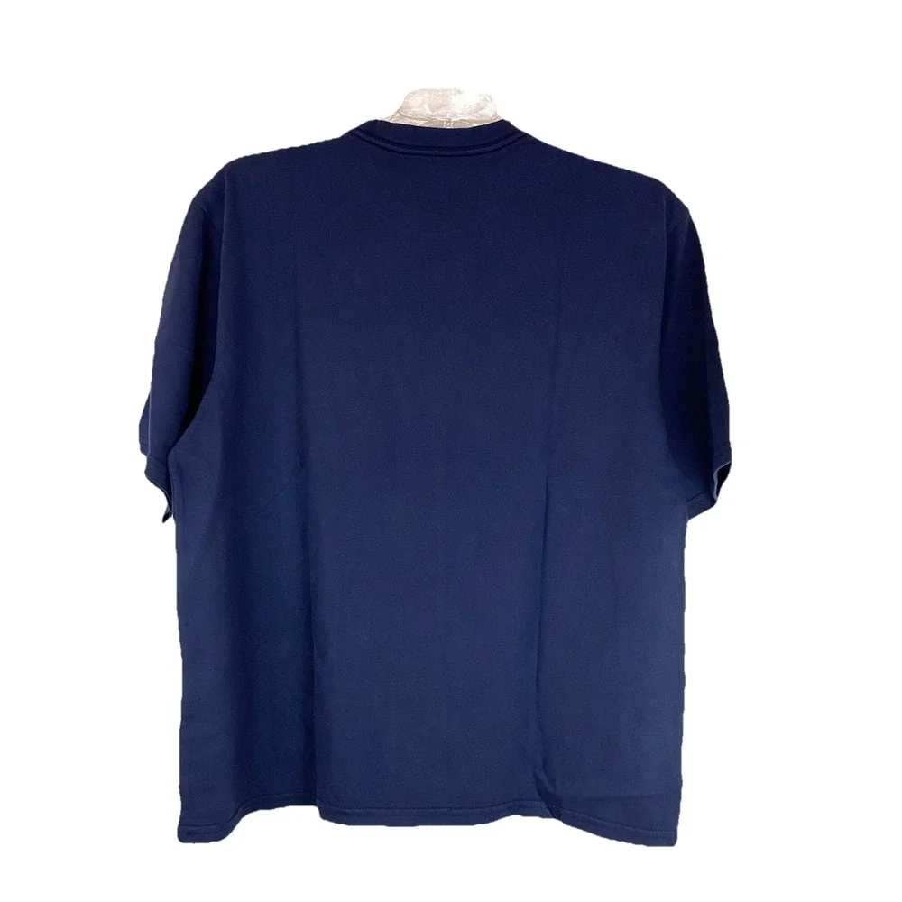 Levi‎ Strauss T-Shirt Adult Medium Loose Fit Blue 100% Cotton HTF NOS w/ Tag